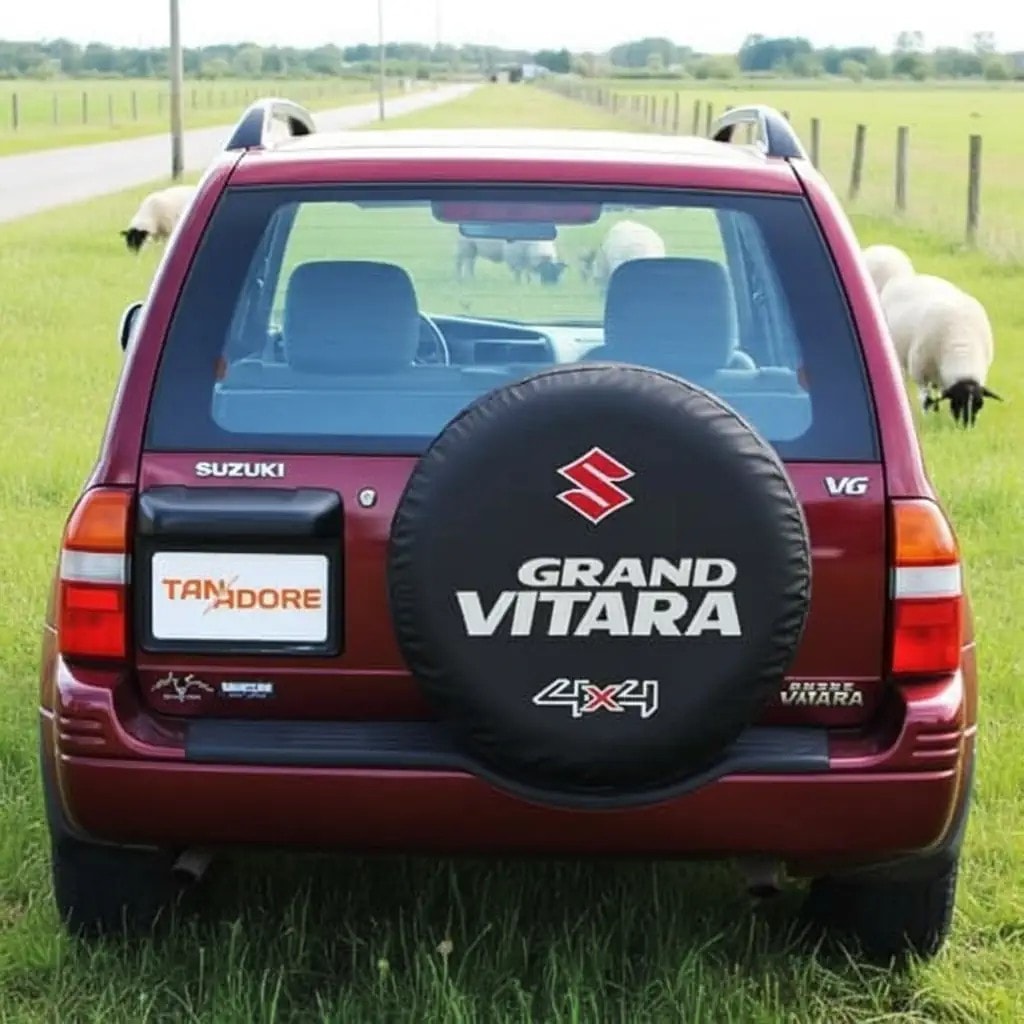 Grand Vitara 4x4 Spare Wheel Tire Cover